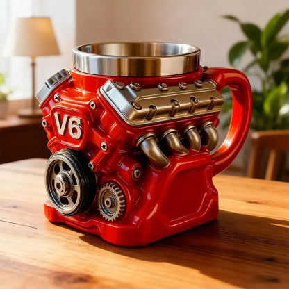 Classic Car Engine Mug