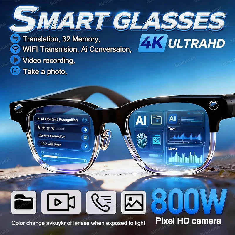 Smart Vision AI Sunglasses