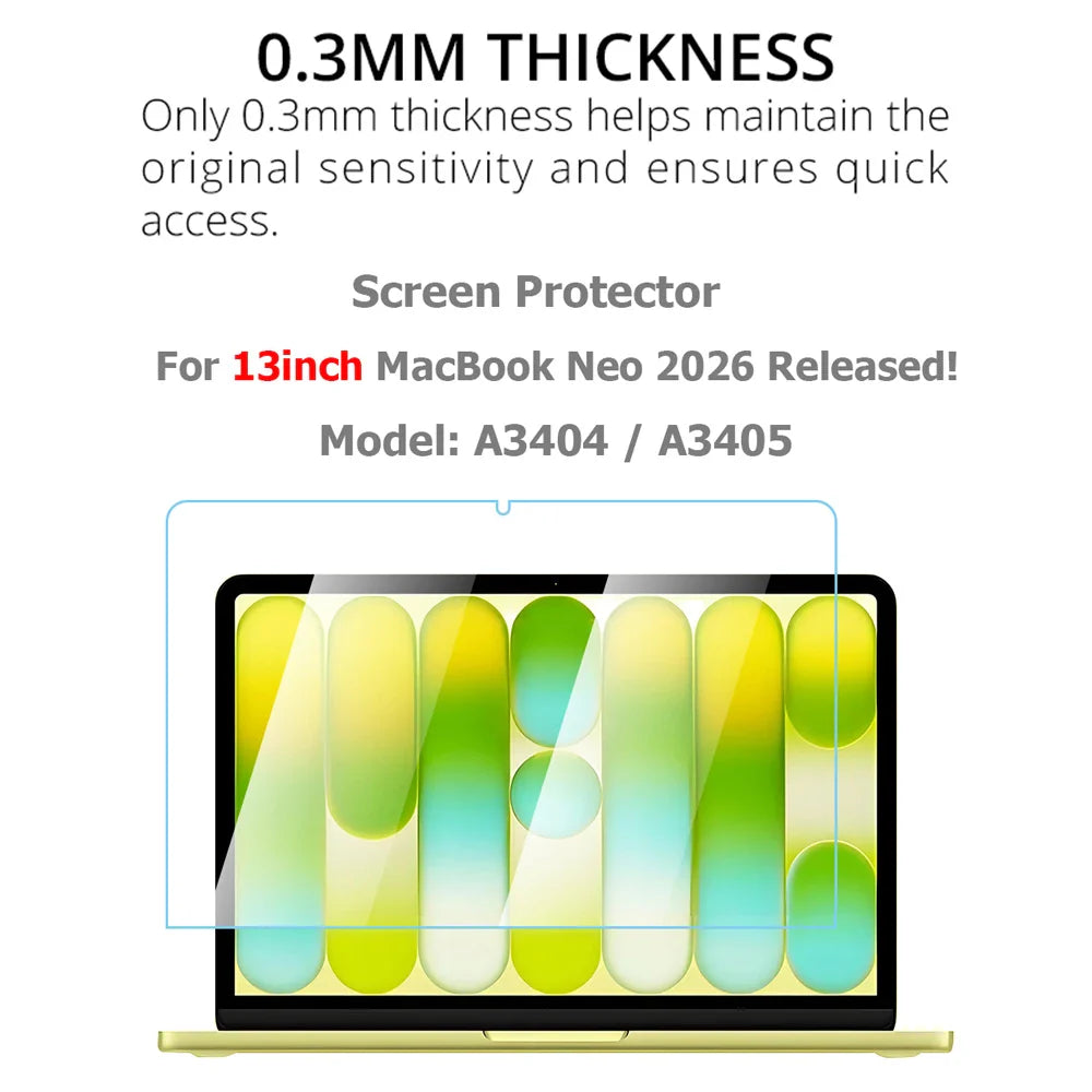 Crystal Clear MacBook Shield